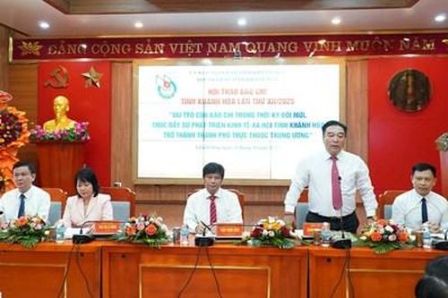 Báo chí góp phần hiện thực hóa mục tiêu Khánh Hòa trở thành thành phố trực thuộc Trung ương