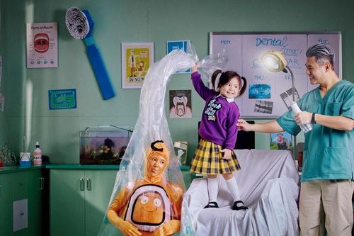 Muôn kiểu hóa trang Halloween của các gia đình sao Việt