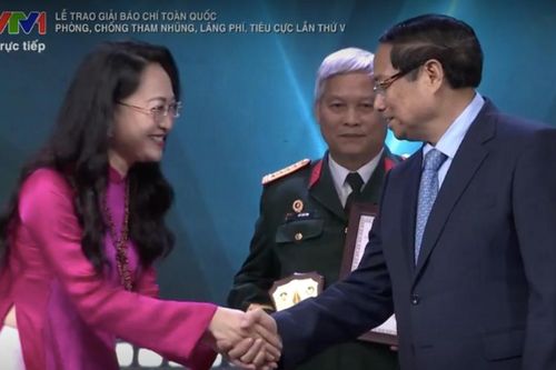 Đài THVN đoạt giải A báo chí về phòng chống tham nhũng