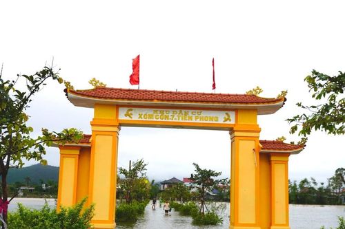 Nhiều địa phương phía Bắc tỉnh Quảng Trị bị ngập do mưa lớn