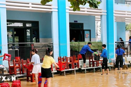Đà Nẵng: Khẩn trương dọn dẹp trường học sớm tổ chức dạy học bình thường