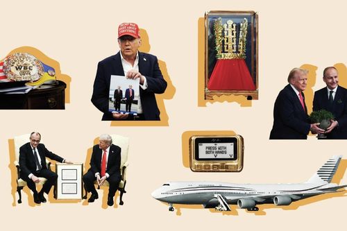Vương miện vàng, gậy golf, Boeing 747: Ông Trump có được sở hữu quà tặng từ nước ngoài?
