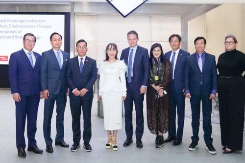 Lãnh đạo HDBank thăm Sàn giao dịch chứng khoán London dịp Tổng Bí thư thăm chính thức Vương quốc Anh