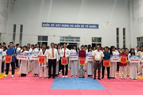Khai mạc Giải Cup các câu lạc bộ Taekwondo tỉnh An Giang năm 2025