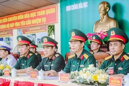 Hội thao ứng phó sự cố hóa chất độc, xạ cấp đại đội, tiểu đoàn toàn quân khu vực phía Nam