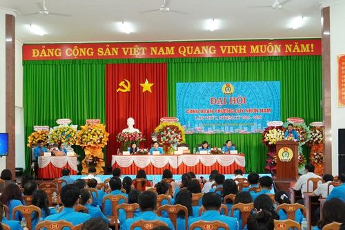 Công đoàn phường Quy Nhơn Nam phấn đấu mỗi năm kết nạp 100-200 đoàn viên