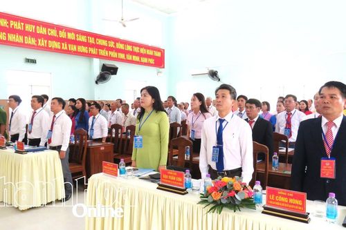 Đại hội Hội Nông dân xã Vạn Hưng lần thứ I