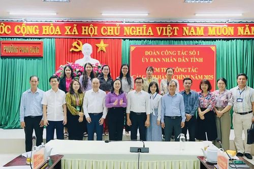 Kiểm tra công tác cải cách hành chính tại phường Phan Rang và xã Cà Ná