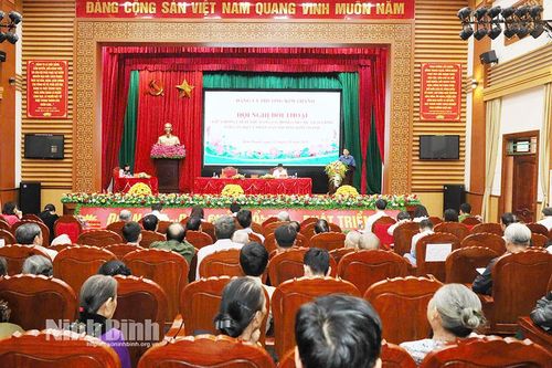 Phường Kim Thanh tổ chức đối thoại giữa người đứng đầu cấp ủy, chính quyền với nhân dân