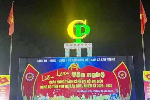 Xã Cao Phong lan tỏa phong trào văn hóa, văn nghệ trong cộng đồng
