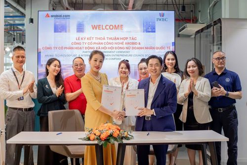 IWEC hợp tác Arobid, mở không gian số cho doanh nghiệp nữ toàn cầu