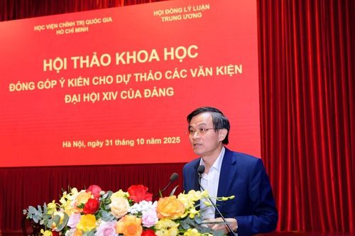 Hơn 700 đại biểu dự hội thảo góp ý dự thảo các văn kiện Đại hội XIV