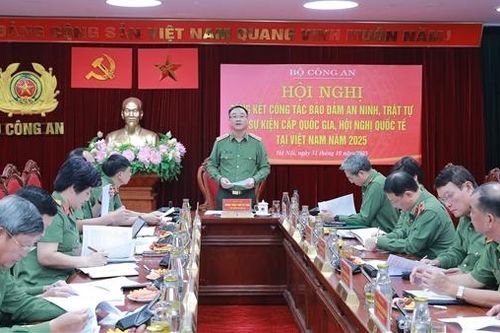 Bộ Công an tổng kết công tác bảo đảm ANTT 5 sự kiện cấp quốc gia, hội nghị quốc tế