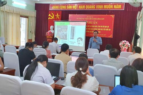 Nâng cao năng lực bình đẳng giới và giảm nghèo bền vững cho công chức cấp xã