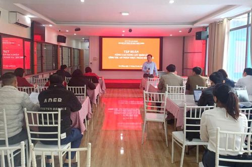 Nâng cao năng lực quản lý an toàn thực phẩm cho Ban Chỉ đạo liên ngành tuyến xã, phường