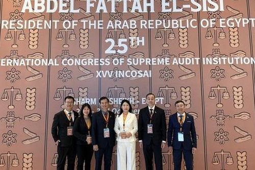 Đoàn đại biểu Kiểm toán nhà nước Việt Nam tham dự INCOSAI 25