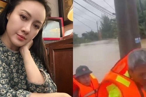 BTV Hoài Anh thương 2 đồng nghiệp bị lật xuồng trong lũ lớn ở Đà Nẵng: 'Nhẹ cả lòng khi may mắn đã ở lại'