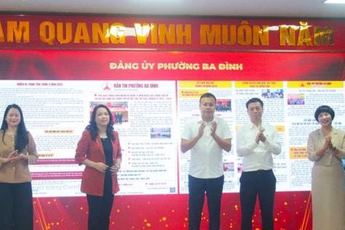 Ra mắt kênh thông tin tuyên truyền 'Bản tin phường Ba Đình'