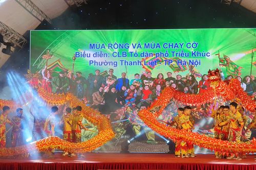 Biểu diễn múa cổ Thăng Long - Hà Nội lần thứ 2 năm 2025