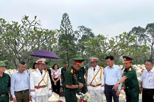 Đưa hài cốt Liệt sĩ Ninh Thế Thểnh về quê hương sau 56 năm xa cách