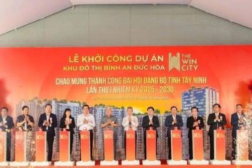 Tây Ninh khởi công khu đô thị nhà ở 9.200 tỷ đồng