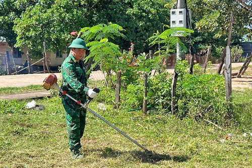 Ấm tình quân dân nơi biên giới Gia Lai