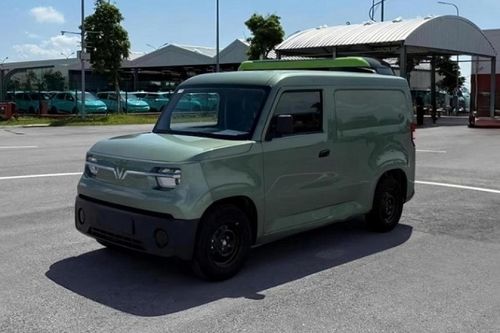 Xe điện VinFast EC Van tiếp tục xuất hiện không ngụy trang
