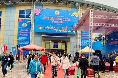 'Chợ Tết Công đoàn – Xuân 2026' trực tuyến, hỗ trợ 200.000 đoàn viên mua sắm Tết