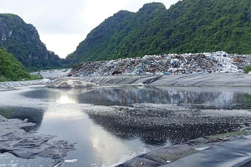 Bãi rác lớn nhất Ninh Bình ô nhiễm: Cục Môi trường vào cuộc