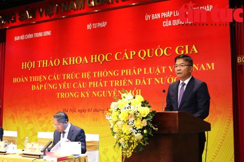 Hoàn thiện cấu trúc pháp luật Việt Nam đáp ứng yêu cầu trong kỷ nguyên mới