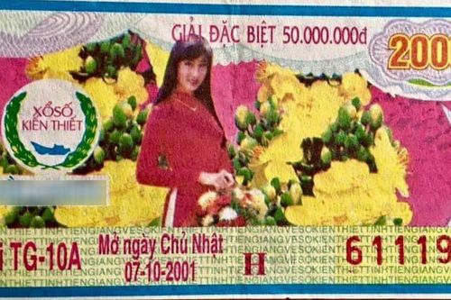 Mỹ nhân Việt được in hình lên tờ vé số 24 năm trước, nhan sắc hiện tại gây 'sốc nặng'