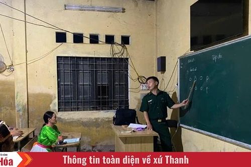 Sáng đèn những lớp học bên sông