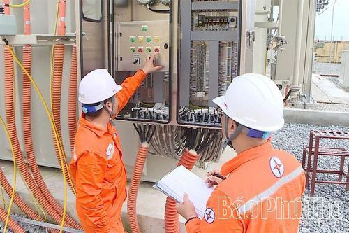 Nghiệm thu, đóng điện công trình lắp đặt Máy biến áp T2 Trạm biến áp 110kV Tam Nông