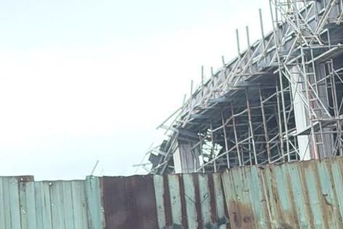 Sập giàn giáo tại Hải Phòng, 2 người chết, 1 người bị thương