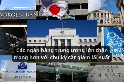 Fed và loạt NHTW lớn cùng phát tín hiệu thận trọng với chu kỳ cắt giảm lãi suất