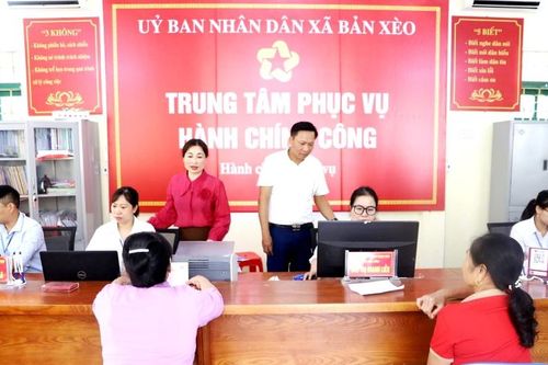 Sau sáp nhập, xã vùng cao Bản Xèo ưu tiên chuyển đổi số gắn với giải quyết thủ tục hành chính công