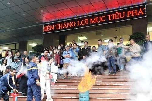 Phường Bạch Mai: 250 đại biểu tập huấn công tác phòng cháy, chữa cháy