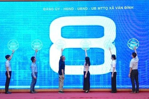 Xã Vân Đình đẩy mạnh cải cách hành chính, chuyển đổi số