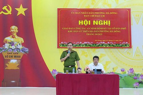 Nâng cao hiệu quả an ninh trật tự cơ sở thông qua mô hình giao ban công tác an ninh định kỳ