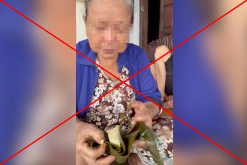 Công an làm việc với người đăng clip cụ bà 'mấy ngày không có gì ăn'