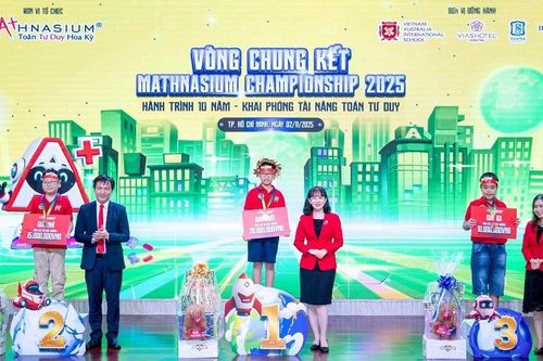 18 thí sinh xuất sắc nhất tại Chung kết phía Nam Mathnasium Championship 2025