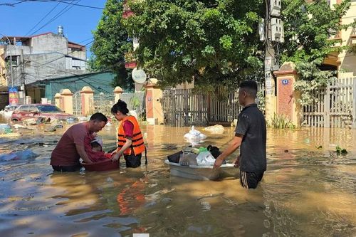 Thái Nguyên mưa vượt kỷ lục 61 năm