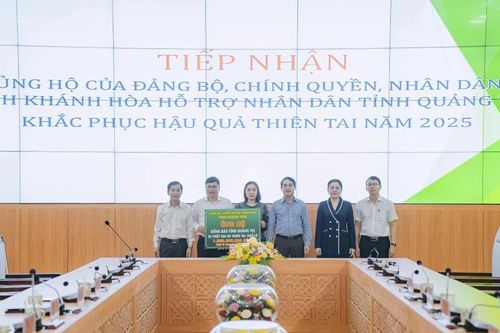Khánh Hòa hỗ trợ hàng tỷ đồng giúp Huế, Quảng Trị khắc phục hậu quả mưa lũ