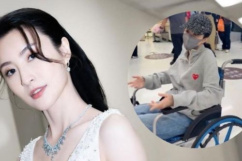 Diễn viên Lâm Hạ Vy bị tai nạn khi quay phim, phải ngồi xe lăn sau ồn ào phá sản