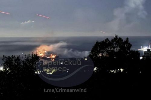 UAV Ukraine tấn công một trong những cảng xuất khẩu dầu lớn nhất của Nga ở Biển Đen