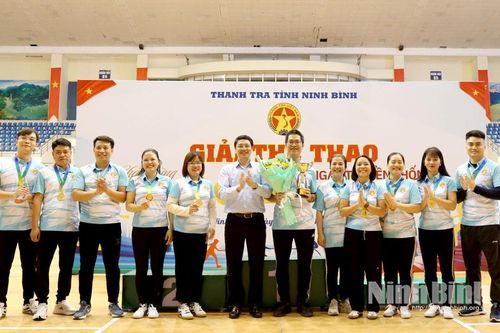 Tổ chức Giải thể thao chào mừng kỷ niệm 80 năm Ngày truyền thống ngành Thanh tra Việt Nam
