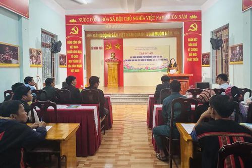 Phát triển văn hóa các dân tộc thiểu số trên địa bàn xã Thượng Trạch