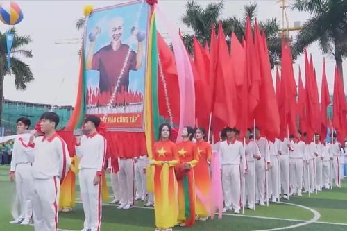 Hơn 1.400 người tham gia Đại hội TDTT xã Ô Diên