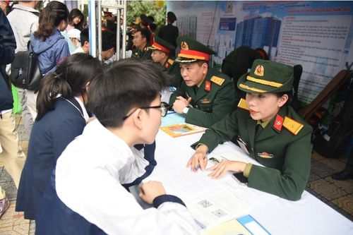 Thủ tục tuyển sinh đào tạo trình độ đại học, cao đẳng quân sự hệ chính quy