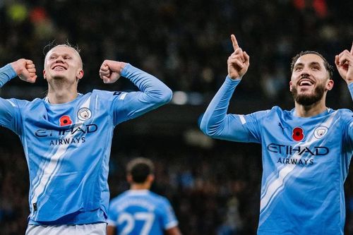 Man City vươn lên nhì bảng sau chiến thắng ấn tượng trước Bournemouth